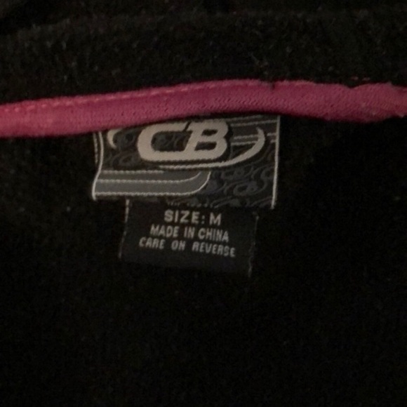 Black and pink Moto jacket - Picture 7 of 7